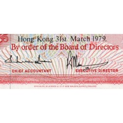 Hong Kong - HSBC - Pick 187b - 100 dollars - Série YE - 31/03/1979 - Etat : SPL+