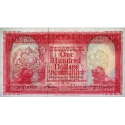 Hong Kong - HSBC - Pick 187d_2 - 100 dollars - Série ZC - 31/03/1983 - Etat : pr.NEUF