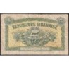 Liban - Pick 40 - 5 piastres - Série K - 12/01/1948 - Etat : TB-