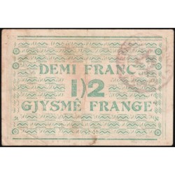 Albanie - Pick S 145c - 1/2 franc - Série C - 10/10/1917 - Etat : SUP-