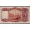 Albanie - Pick 3a - 20 franka ari - Série H - 1926 - Etat : TTB-
