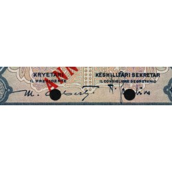 Albanie - Pick 3s - 20 franka ari - Série A - 1926 - Spécimen - Etat : SUP+ à SPL