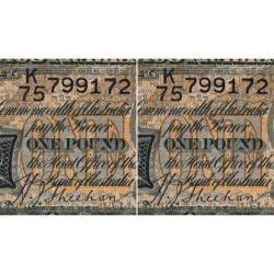 Australie - Pick 16d - 1 pound - Série K/75 - 1932 - Etat : TTB