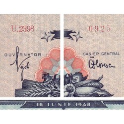 Roumanie - Pick 85a - 1'000 lei - Série U.2398 - 18/06/1948 - Etat : SPL+