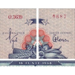 Roumanie - Pick 85a - 1'000 lei - Série O.3639 - 18/06/1948 - Etat : NEUF