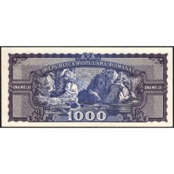 Roumanie - Pick 87 - 1'000 lei - Série D/1 - 20/09/1950 - Etat : NEUF