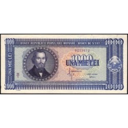 Roumanie - Pick 87 - 1'000 lei - Série D/1 - 20/09/1950 - Etat : pr.NEUF