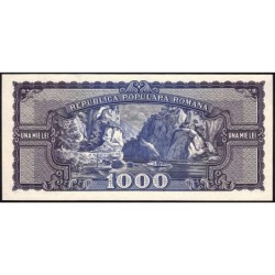 Roumanie - Pick 87 - 1'000 lei - Série D/1 - 20/09/1950 - Etat : NEUF