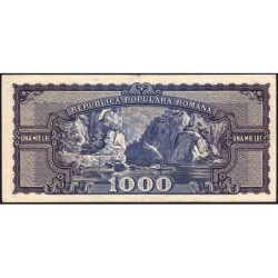 Roumanie - Pick 87 - 1'000 lei - Série D/1 - 20/09/1950 - Etat : TTB+