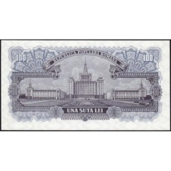 Roumanie - Pick 90a - 100 lei - Série E 5 - 1952 - Etat : NEUF