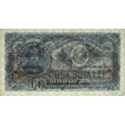 Roumanie - Pick 90a - 100 lei - Série E 5 - 1952 - Etat : NEUF