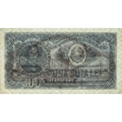 Roumanie - Pick 90b - 100 lei - Série r 22 - 1952 - Etat : NEUF