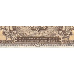 Roumanie - Pick 81b - 1 leu - Série b 2 - 1952 - Etat : SPL+