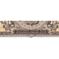 Roumanie - Pick 81b - 1 leu - Série a 111 - 1952 - Etat : SPL+