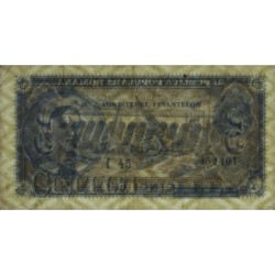 Roumanie - Pick 83b - 5 lei - Série f 45 - 1952 - Etat : TB+