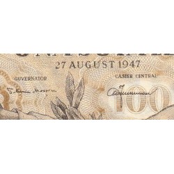 Roumanie - Pick 65a - 100 lei - Série Y.4 - 27/08/1947 - Etat : pr.NEUF