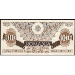 Roumanie - Pick 67a - 100 lei - Série C.10 - 05/12/1947 - Etat : SPL+