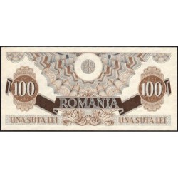 Roumanie - Pick 67a - 100 lei - Série C.10 - 05/12/1947 - Etat : NEUF
