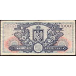 Roumanie - Pick 68 - 1'000 lei - Série D.1004 - 05/12/1947 - Etat : TB-