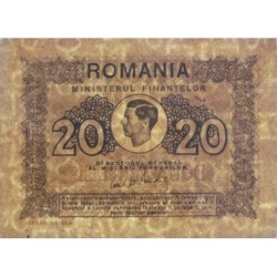 Roumanie - Pick 76 - 20 lei - 1945 - Etat : NEUF