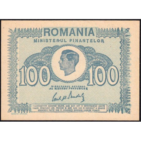Roumanie - Pick 78_2 - 100 lei - 1945 - Etat : NEUF