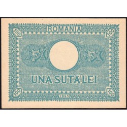 Roumanie - Pick 78_2 - 100 lei - 1945 - Etat : NEUF