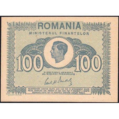 Roumanie - Pick 78_2 - 100 lei - 1945 - Etat : NEUF