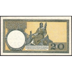 Roumanie - Pick 79a - 20 lei - Série Q/7 - 25/01/1948 - Etat : NEUF