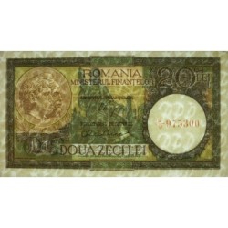 Roumanie - Pick 80_1 - 20 lei - Série R/9 - 30/01/1950 - Etat : SPL+