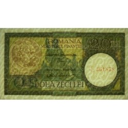 Roumanie - Pick 80_3 - 20 lei - Série E/10 - 30/01/1950 - Etat : SPL