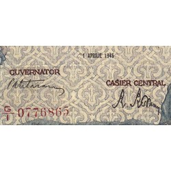 Roumanie - Pick 58a_2 - 100'000 lei - Série G/1 - 01/04/1946 - Etat : TB