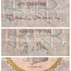 Roumanie - Pick 59a - 100'000 lei - Série Z.0027 - 25/01/1947 - Etat : B-