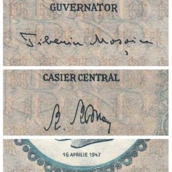 Roumanie - Pick 60a - 1'000'000 lei - Série D.1424 - 16/04/1947 - Etat : SPL