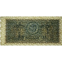 Roumanie - Pick 60a - 1'000'000 lei - Série D.1424 - 16/04/1947 - Etat : NEUF