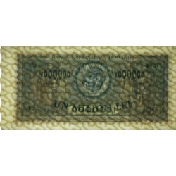 Roumanie - Pick 60a - 1'000'000 lei - Série D.1424 - 16/04/1947 - Etat : pr.NEUF