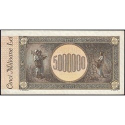 Roumanie - Pick 61a - 5'000'000 lei - Série B/1 - 25/06/1947 - Etat : SPL