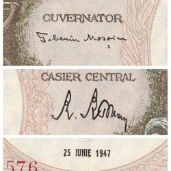 Roumanie - Pick 61a - 5'000'000 lei - Série B/1 - 25/06/1947 - Etat : SPL