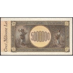 Roumanie - Pick 61a - 5'000'000 lei - Série B/1 - 25/06/1947 - Etat : SUP à SUP+