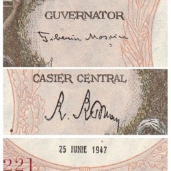 Roumanie - Pick 61a - 5'000'000 lei - Série B/1 - 25/06/1947 - Etat : SPL+