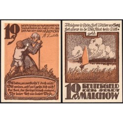 Allemagne - Notgeld - Malchow - 10 pfennig - 1922 - Etat : pr.NEUF