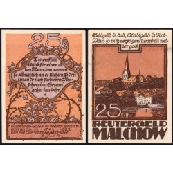 Allemagne - Notgeld - Malchow - 25 pfennig - 1922 - Etat : pr.NEUF