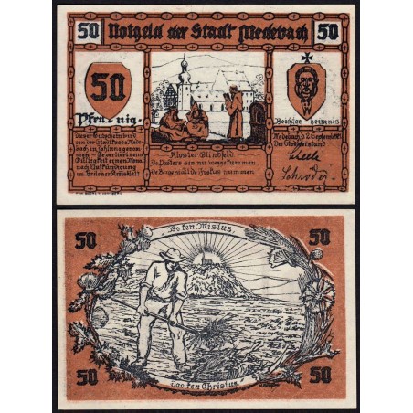Allemagne - Notgeld - Medebach - 50 pfennig - 02/09/1921 - Etat : NEUF