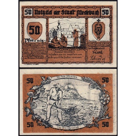 Allemagne - Notgeld - Medebach - 50 pfennig - 02/09/1921 - Etat : NEUF