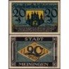 Allemagne - Notgeld - Meiningen - 20 pfennig - 21/07/1921 - Etat : pr.NEUF