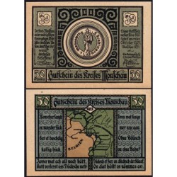 Allemagne - Notgeld - Monschau - 50 pfennig - Type 3 - 01/07/1921 - Etat : NEUF