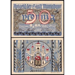 Allemagne - Notgeld - Montabaur - 50 pfennig - 01/12/1920 - Etat : NEUF