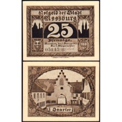 Allemagne - Notgeld - Moosburg - 25 pfennig - Type 1 - 01/02/1921 - Etat : pr.NEUF