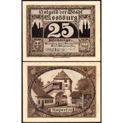 Allemagne - Notgeld - Moosburg - 25 pfennig - Type 2 - 01/02/1921 - Etat : SPL+