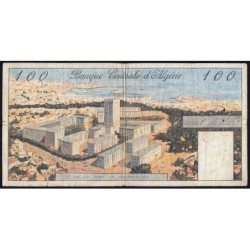 Algérie - Pick 125a - 100 dinars - Série Y.554 - 01/01/1964 - Etat : TB-
