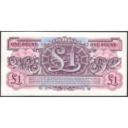 Grande-Bretagne - Billet militaire - Pick M22a - 1 pound - Série AA/8 - 1948 - Etat : NEUF